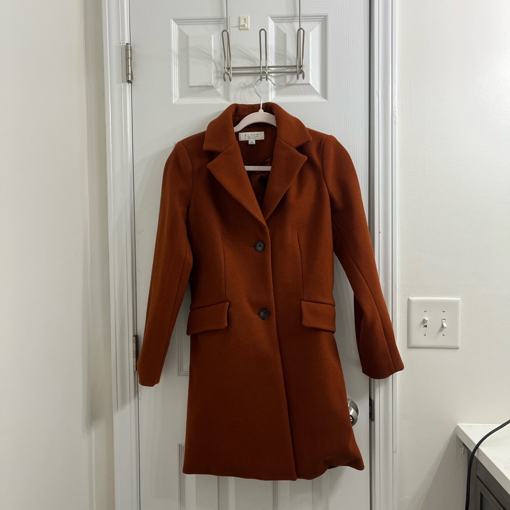 Laundry By Shelli Segal Burnt Orange Coat
